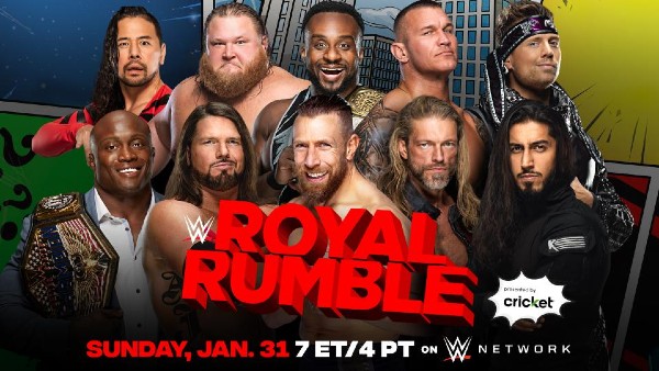 30-Man Royal Rumble Match: Winner earns WWE/Universal/NXT Title shot at WrestleMania 37