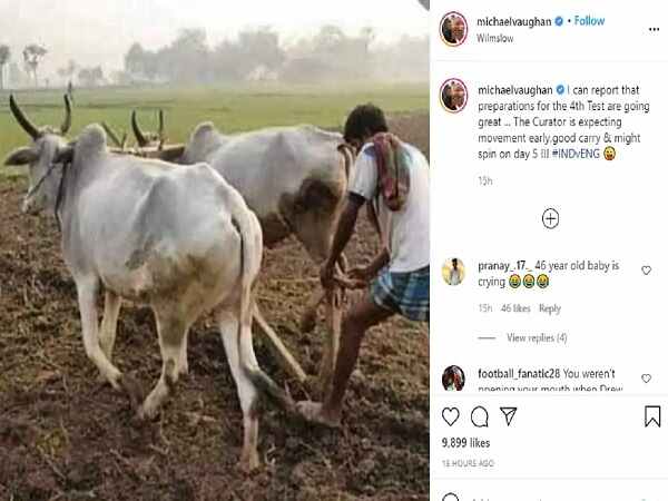 Vaughan mocks under fire Motera pitch