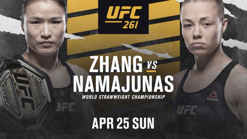 UFC 261 to be headlined by Womens strawweight title bout UFC 261 to be headlined by Womens strawweight title bout