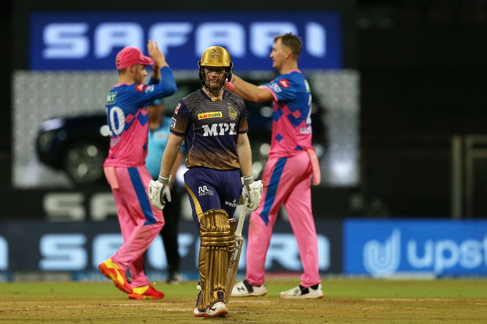 KKR skipper Eoin Morgan rues poor show by batters against RR KKR skipper Eoin Morgan rues poor show by batters against RR