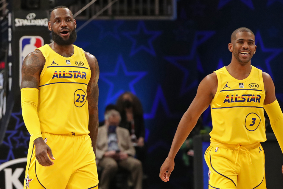 LeBron James and Chris Paul LeBron James and Chris Paul