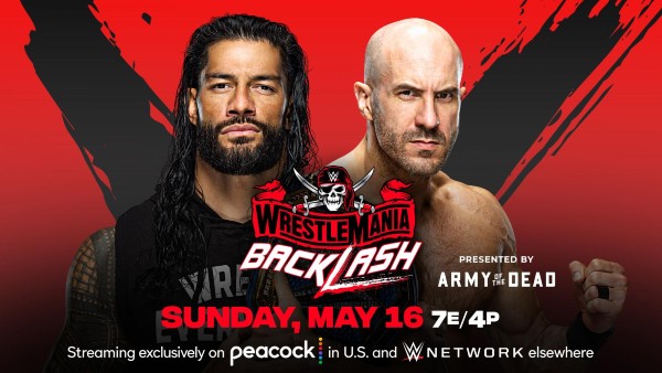 Universal Championship Match - Roman Reigns (c) vs. Cesaro