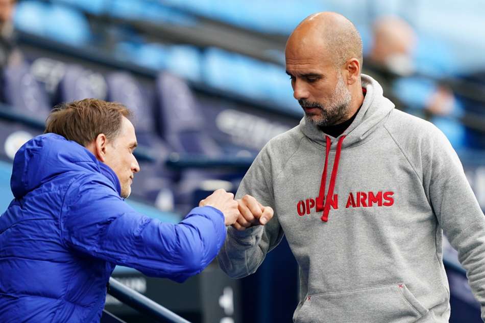 Thomas Tuchel and Pep Guardiola Thomas Tuchel and Pep Guardiola