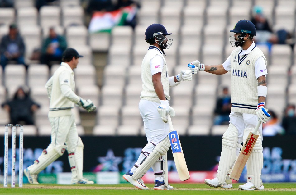 Captain Virat Kohli and his deputy Ajinkya Rahane closed day 2 with an unbeaten 58 run stand Captain Virat Kohli and his deputy Ajinkya Rahane closed day 2 with an unbeaten 58 run stand