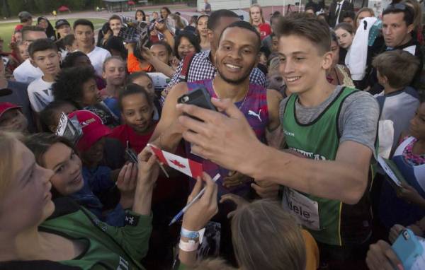 Andre de Grasse (CAN) Andre de Grasse (CAN)