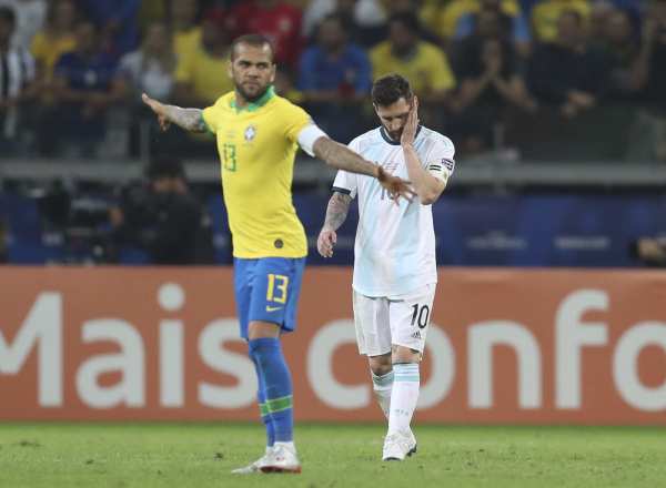 1. Brazil vs Argentina head-to-head to record