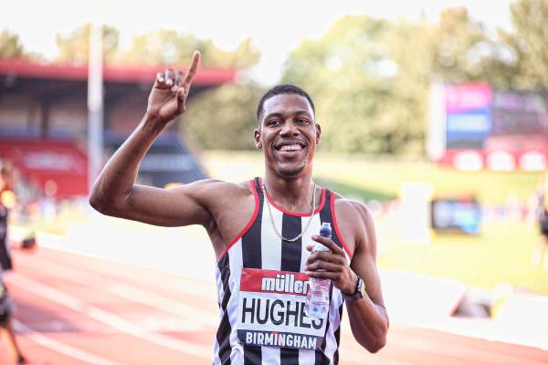 Zharnel Hughes (GBR) Zharnel Hughes (GBR)