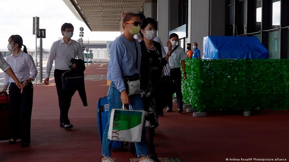 Tsimanouskaya boarded a flight for Warsaw after Poland granted her a humanitarian visa