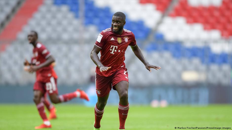 Dayot Upamecano will play at the heart of Bayern Munichs defense