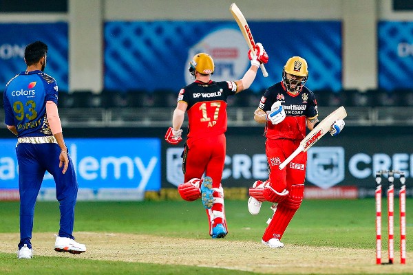 Royal Challengers Bangalore vs Mumbai Indians Stats and Records