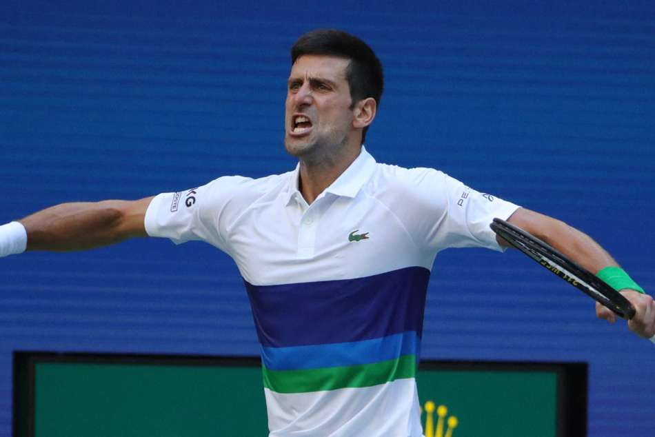 Novak Djokovic at the US Open Novak Djokovic at the US Open