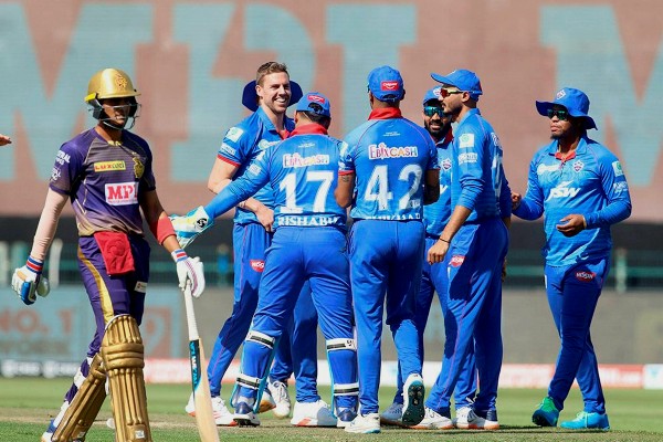 DC vs KKR Recent meetings