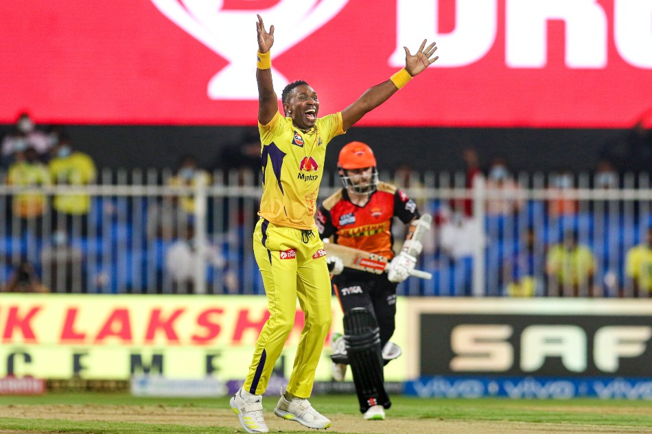 Dwayne Bravo ended with figures of 2 for 17 in his four overs during Chennai Super Kings win against Sunrisers Hyderabad