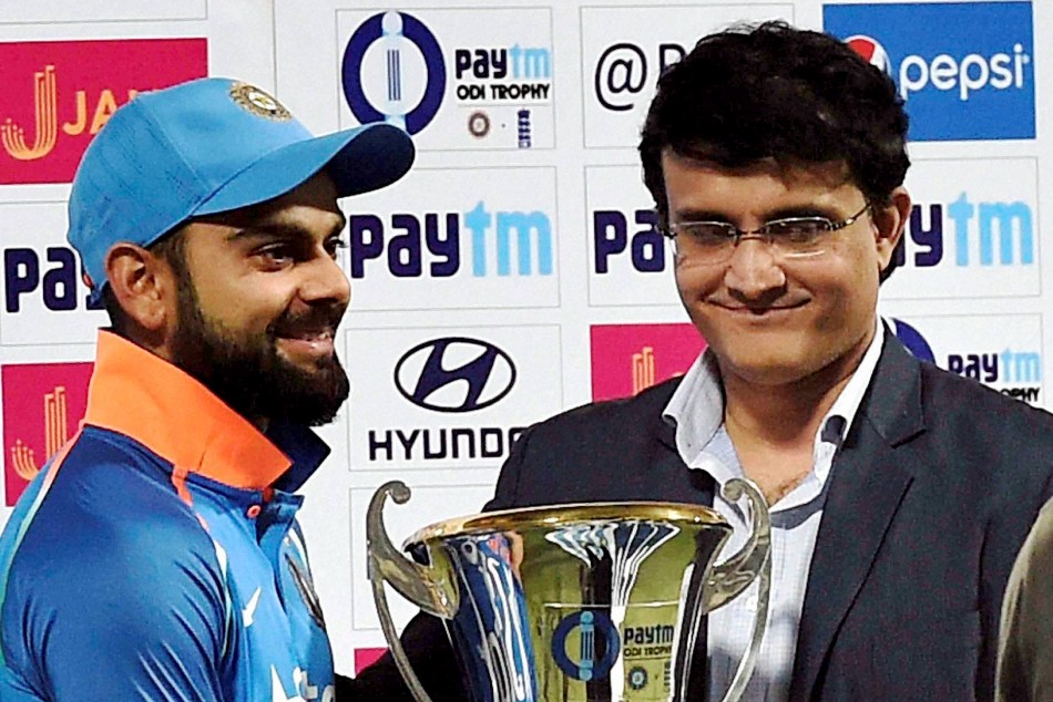 Virat Kohli and Sourav Ganguly Virat Kohli and Sourav Ganguly