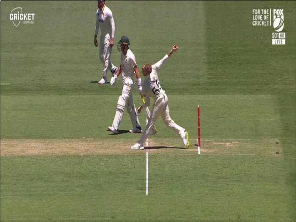 Ashes Ben Stokes escapes 3 noballs in a row, third umpire misses