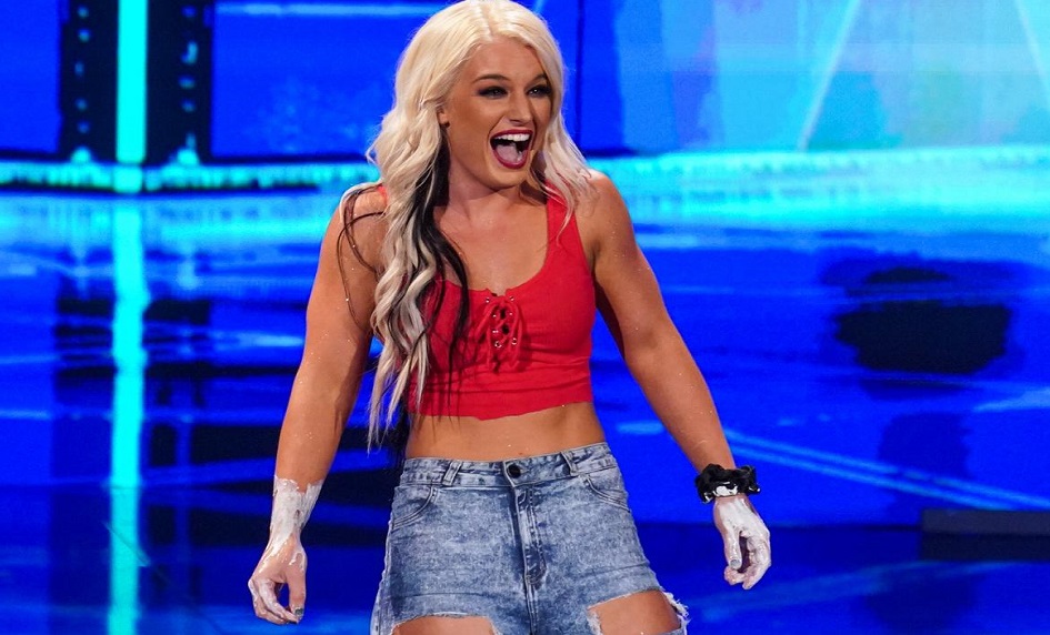 Toni Storm during a recent episode of Smackdown (image courtesy WWE.com) Toni Storm during a recent episode of Smackdown (image courtesy WWE.com)