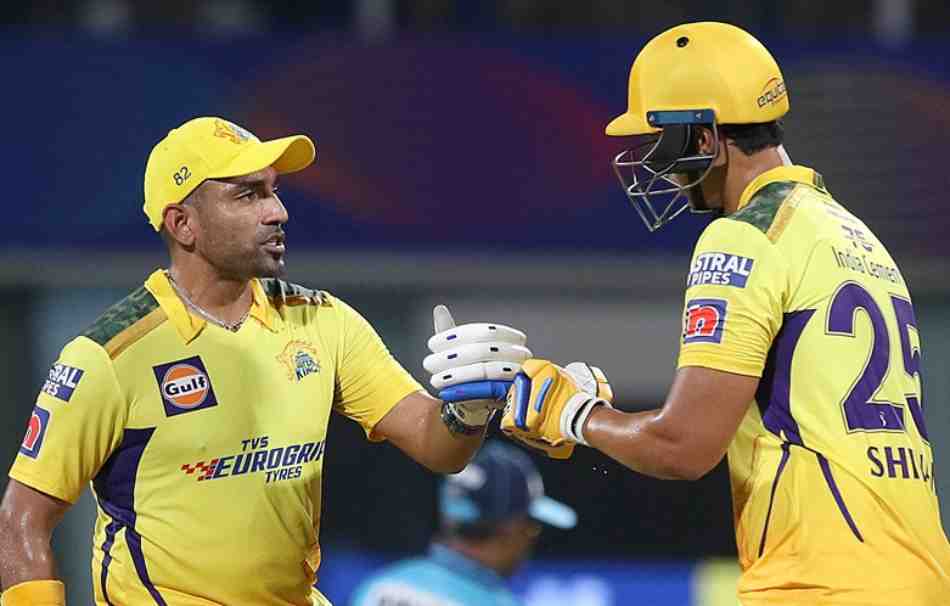 Robin Uthappa and Shivam Dube