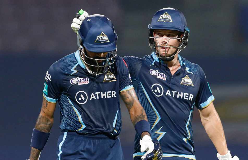 Hardik Pandya and David Miller