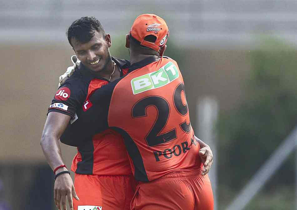 SRH bowler T Natarajan