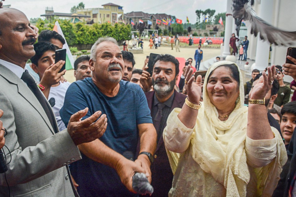 Former Australian cricketer and international cricket coach Dav Whatmore during the inauguration of Whatmore sports club at the Doon International School, in Srinagar Former Australian cricketer and international cricket coach Dav Whatmore during the inauguration of Whatmore sports club at the Doon International School, in Srinagar