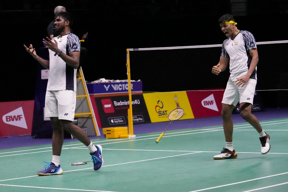 Satwiksairaj Rankireddy and Chirag Shetty