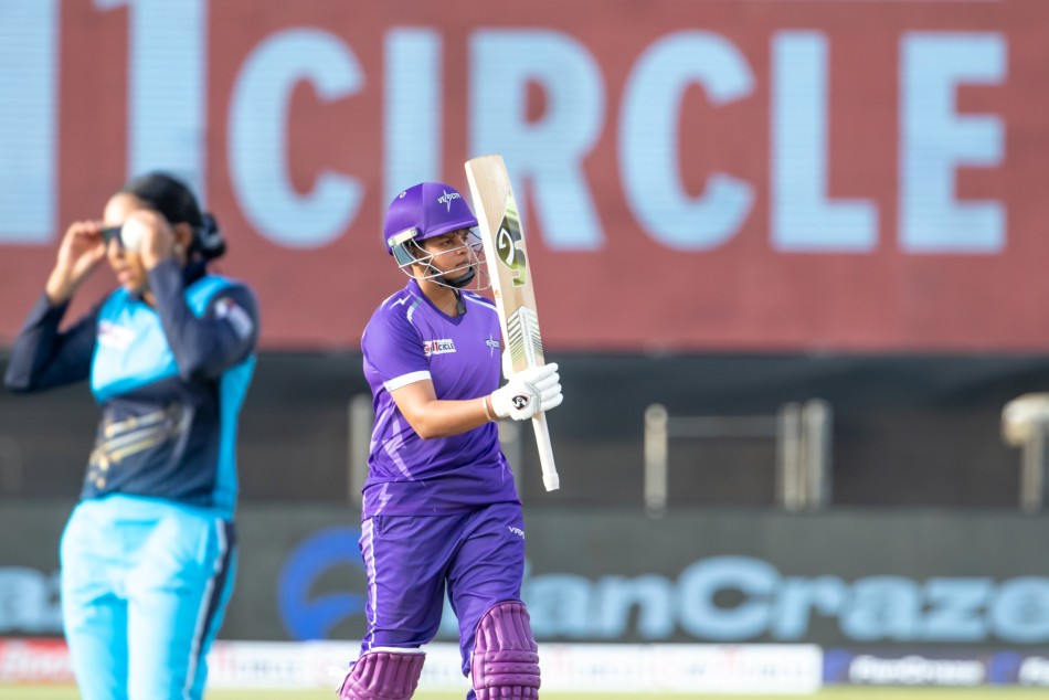 Shafali Verma slammed fifty for Velocity. Image: BCCI/IPL