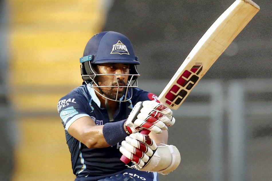 Wriddhiman Saha was awarded the player of the match award