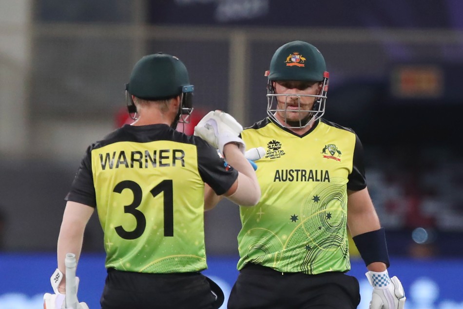 Aaron Finch and David Warner