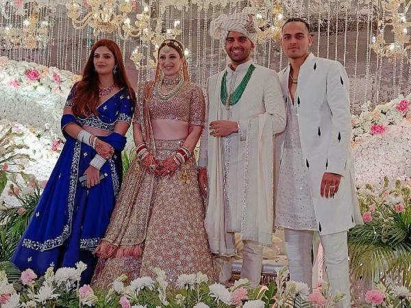 Friends and relatives at the wedding