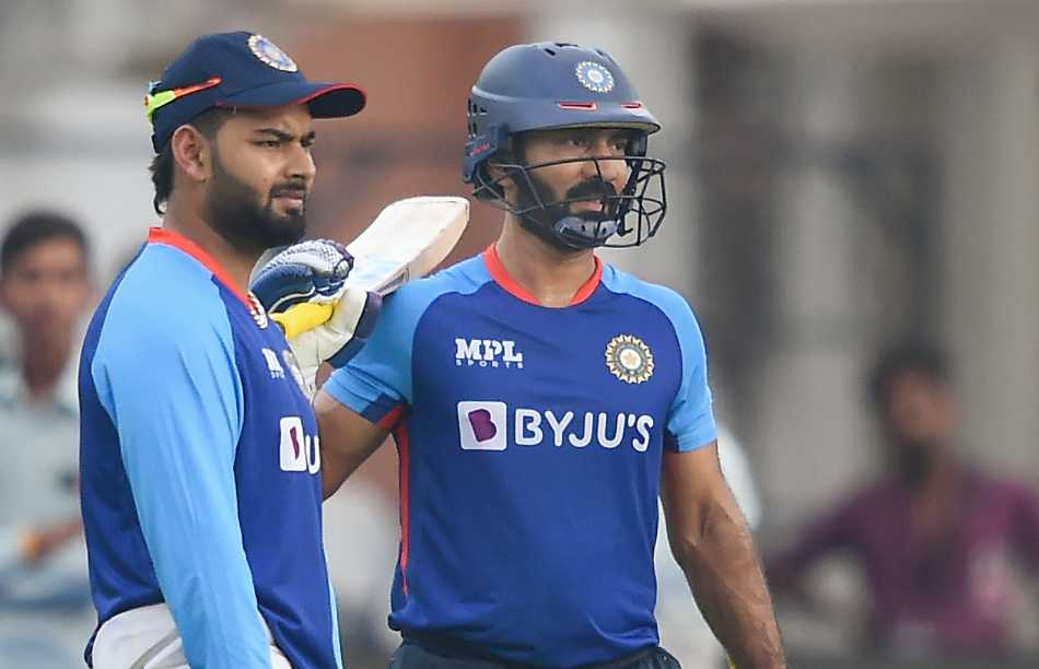 Rishabh Pant and Dinesh Karthik Rishabh Pant and Dinesh Karthik
