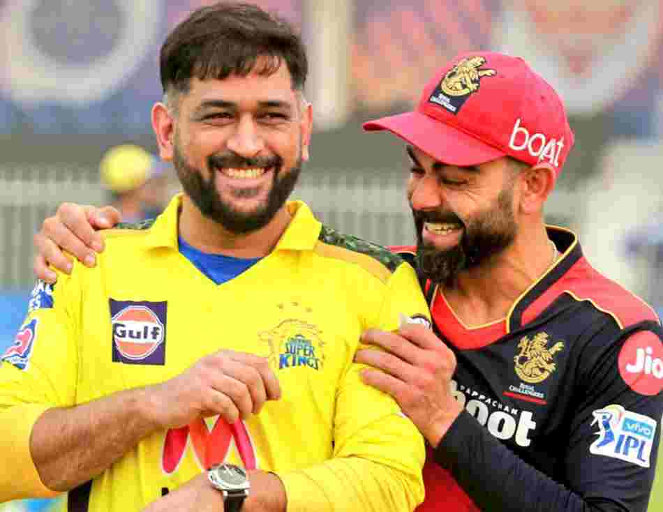 MS Dhoni and Virat Kohli