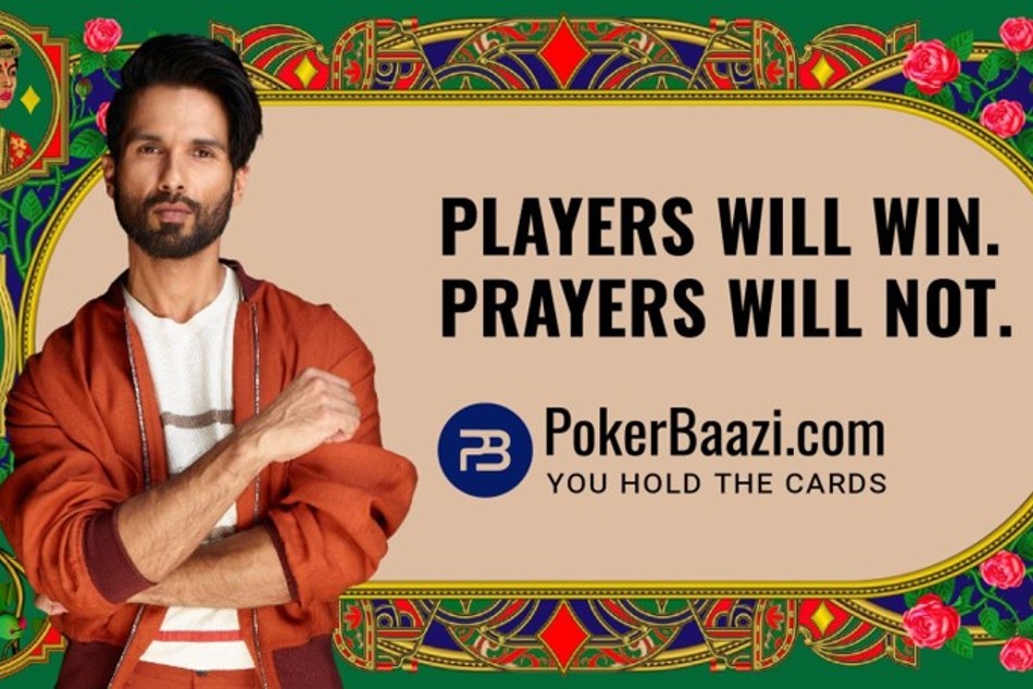 PokerBaazi launches a new brand campaign You Hold the Cards featuring Shahid Kapoor