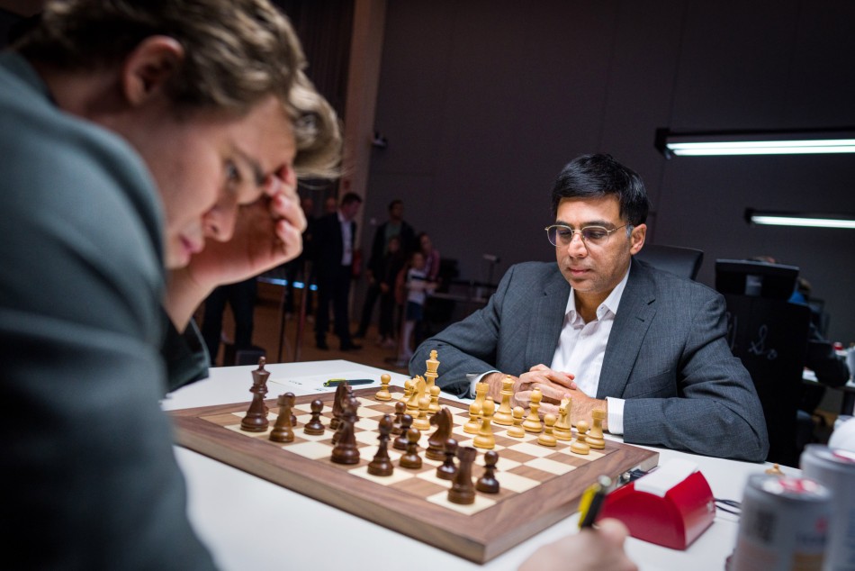 Carlsen finds support from Anand