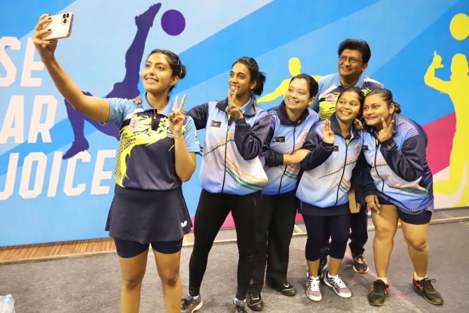 West Bengal womens TT team