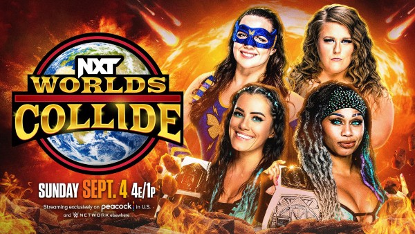 WWE NXT Worlds Collide 2022 Match Card