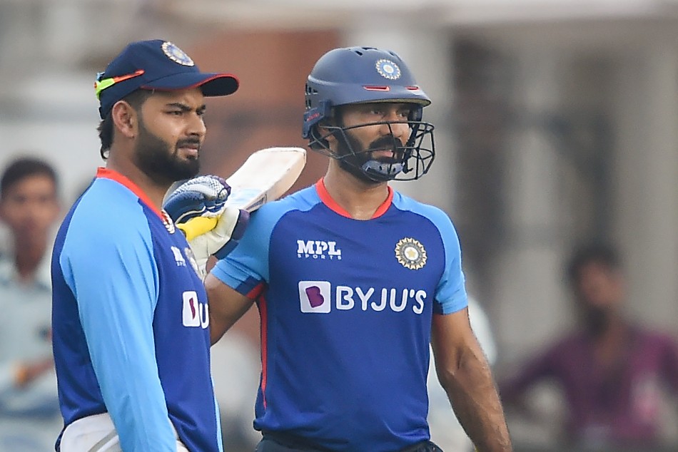 Rishabh Pant and Dinesh Karthik