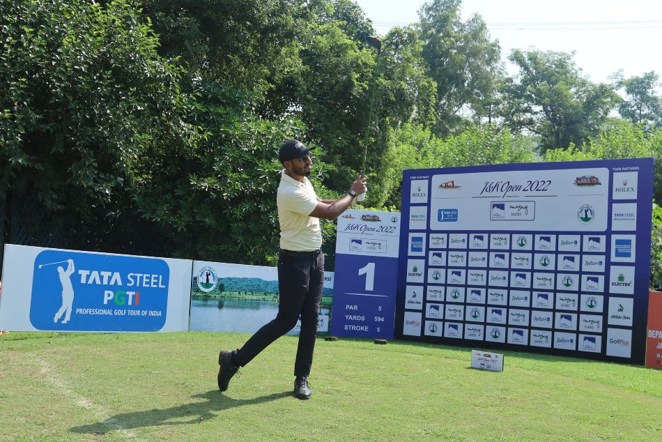 J&K Open 2022: Yuvraj Singh Sandhu and Arjun Prasad in joint lead on day one