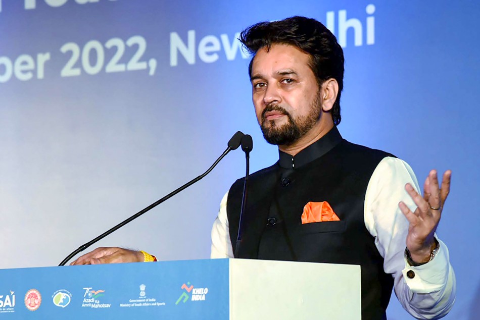 Anurag Thakur reacts to Pakistans threat to pull out of ODI World Cup next year in India
