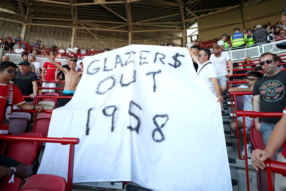 Glazers Protest Manchester United Glazers Protest Manchester United