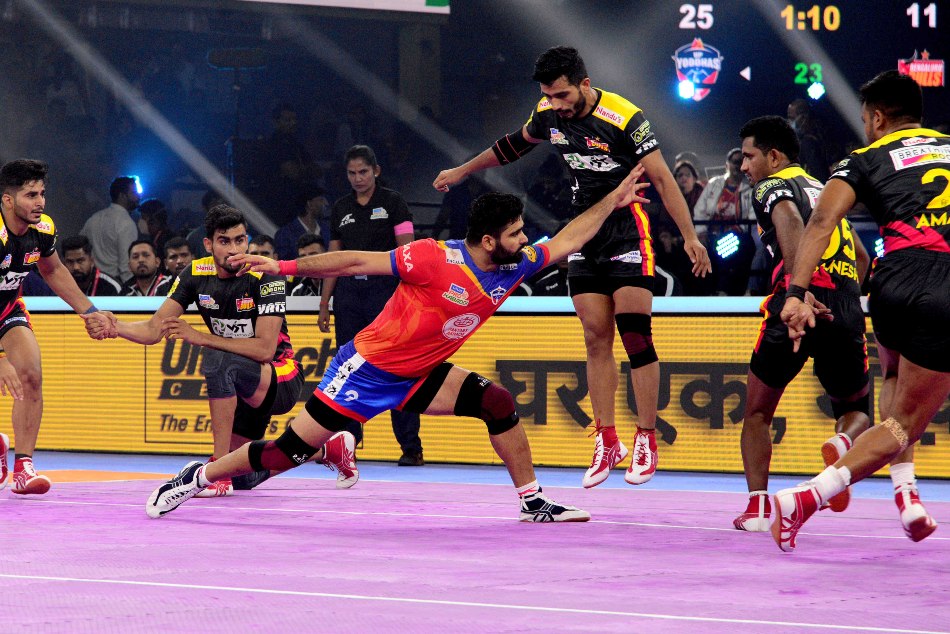 PKL: Bengaluru Bulls vs UP Yoddhas, Highlights: Narwal guides UP to comfortable win