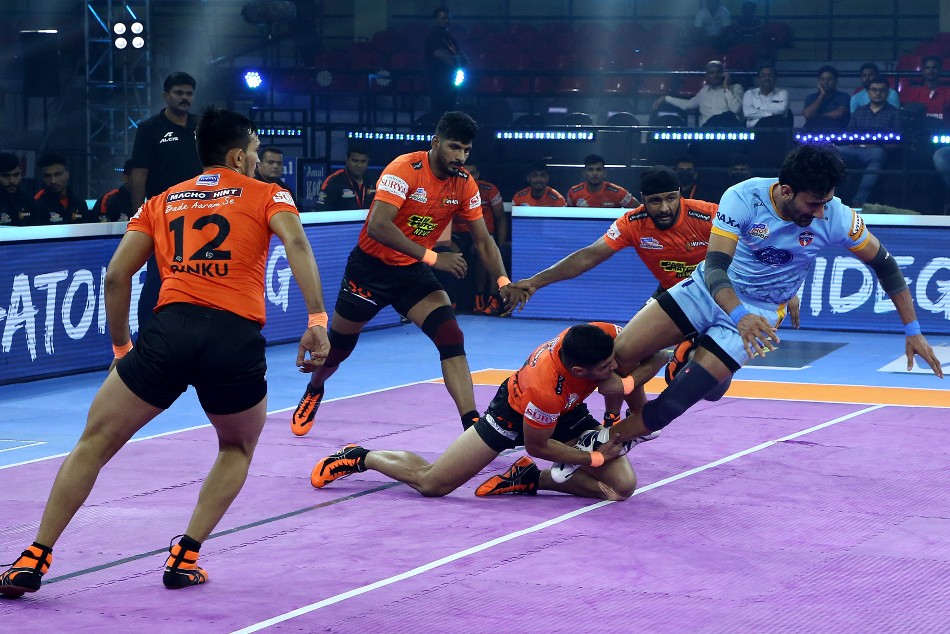 PKL: U Mumba vs UP Yoddhas, Highlights: Guman Singh, Jai Bhagwan shine as U Mumba register big victory