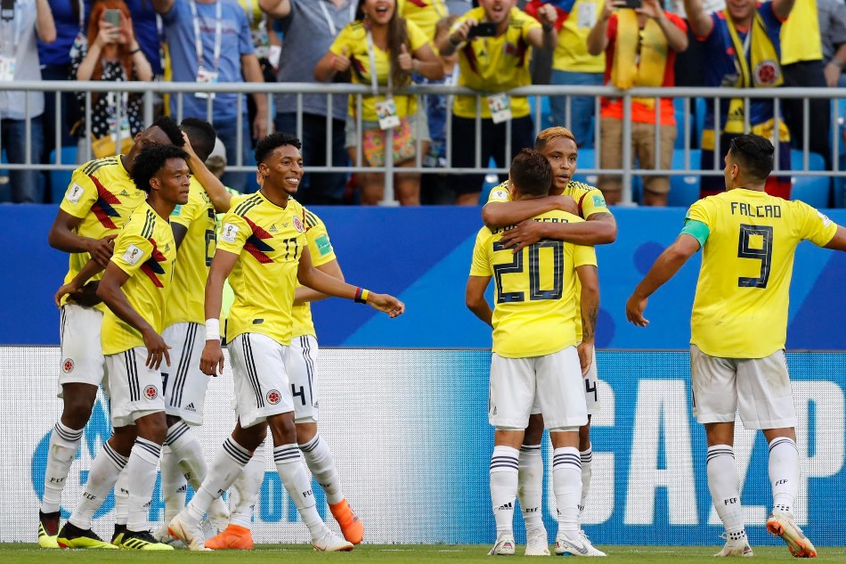 Colombia achieved progression in 2018