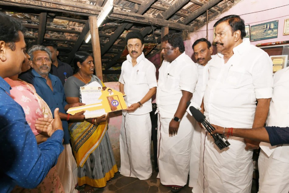 MK Stalin and TN Minister 