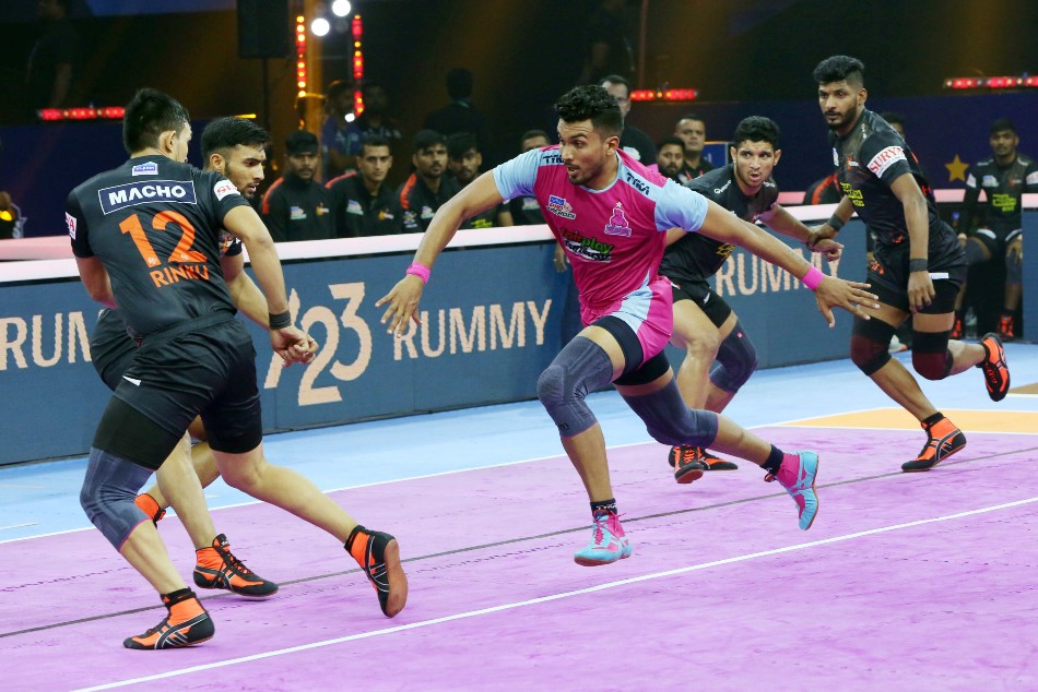 PKL: Jaipur Pink Panthers vs U Mumba, Highlights: Arjun Deshwal shines as Panthers register massive victory