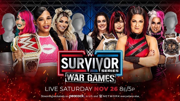Women’s Division WarGames Match lineup