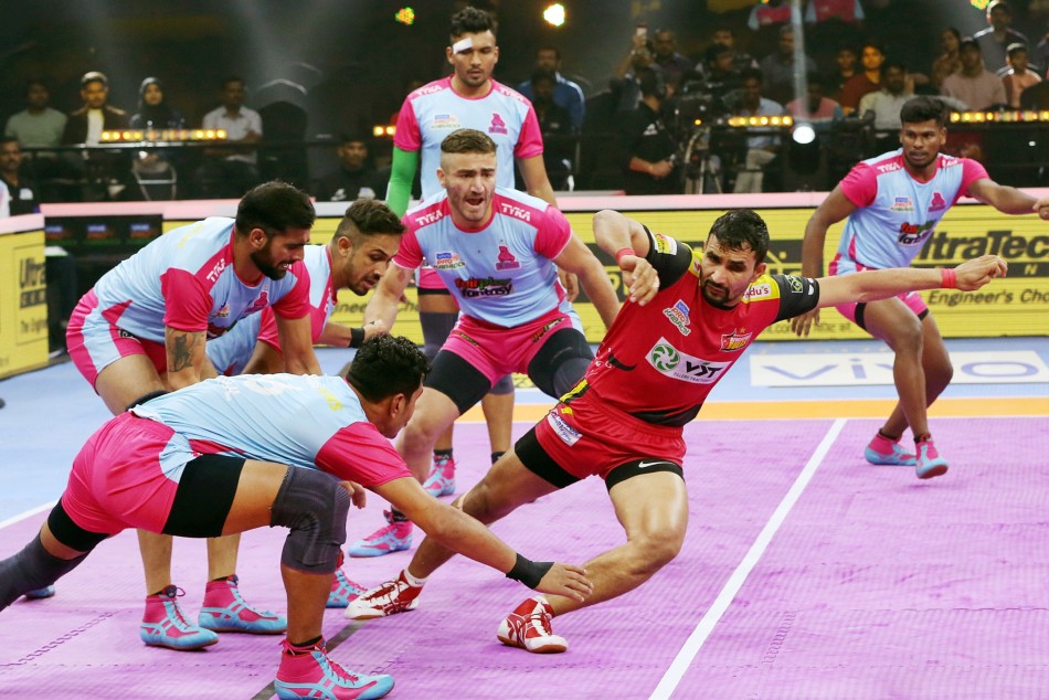 Jaipur Pink Panthers. Image: PKL