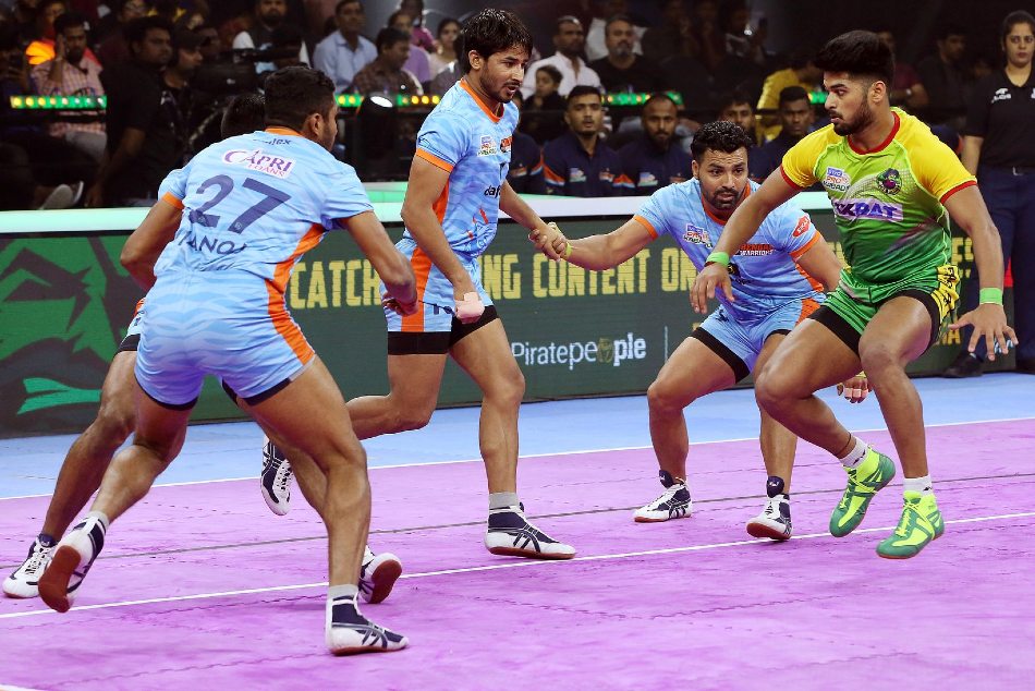 Patna Pirates vs Bengal Warriors. Image: PKL