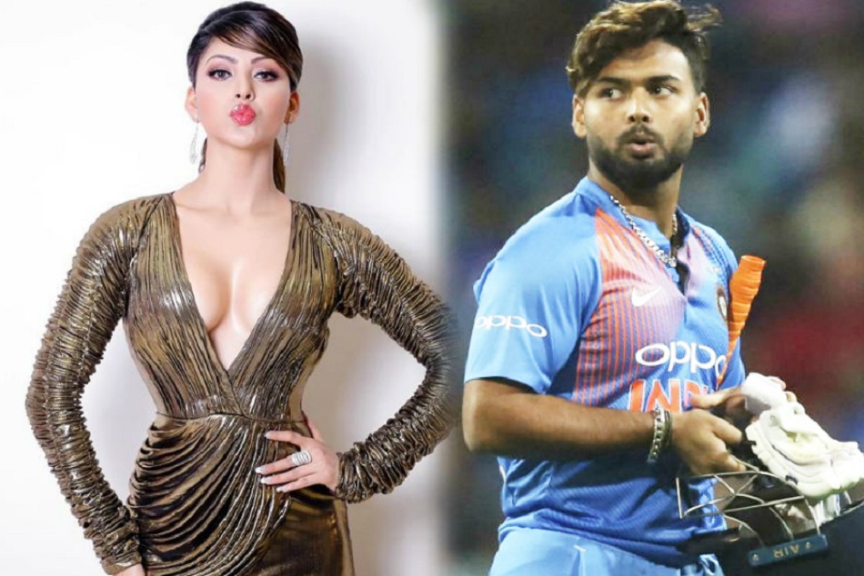 Rishabh Pant and Urvashi Rautela