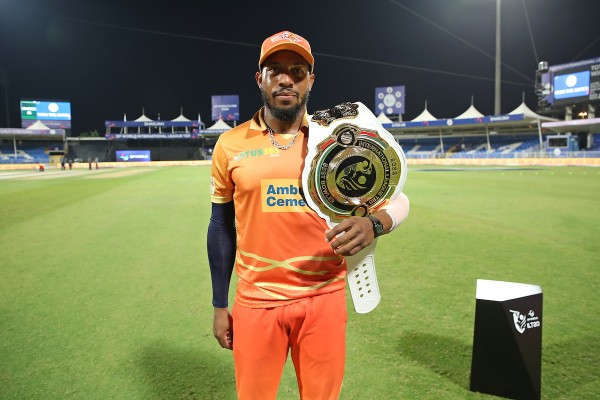 Chris Jordan claimed the white belt for most wickets in ILT20 so far