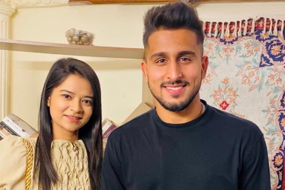 Diksha Chhillar with Umran Malik